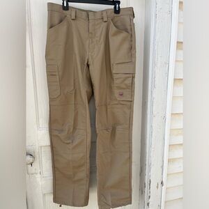 Red Kap men’s work pants shop pants new cargo pants 36x34 heavy duty pants